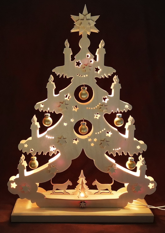 Oblouk - Stromek svíčky pro/s dekoraci (PSI)