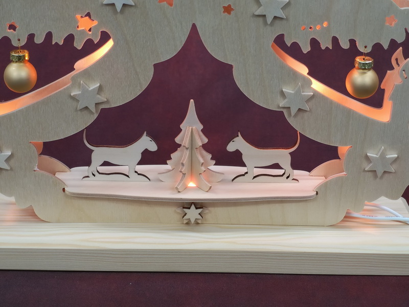 Oblouk - Stromek svíčky pro/s dekoraci (PSI)