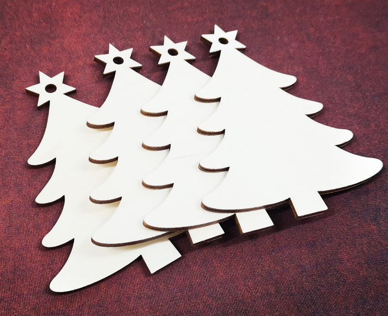 Vánoční stromek s hvězdou